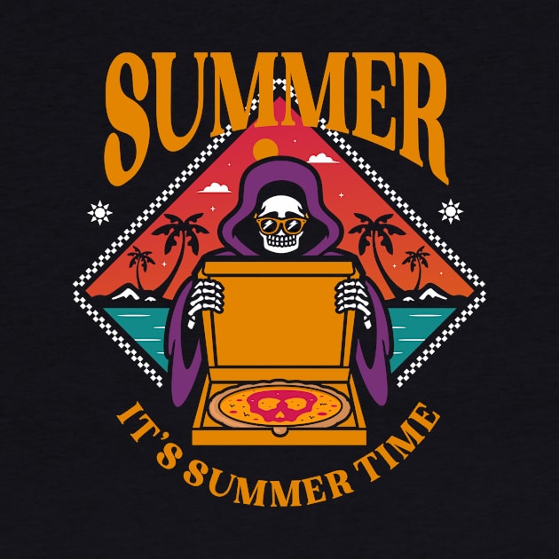 Tees Grim reaper summer time by AnggaDwi store